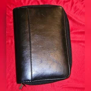 Mundi Vintage 90's Date Planner Wallet Clutch Organizer 2 Full Zippers